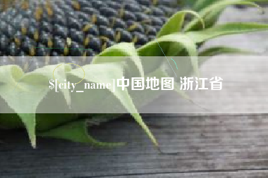 儋州中国地图 浙江省