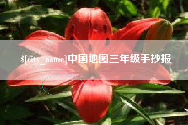 儋州中国地图三年级手抄报