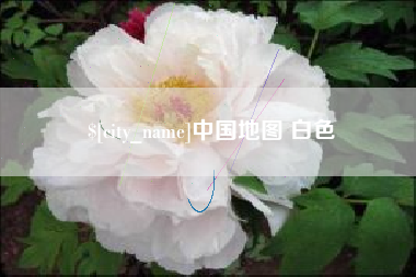 儋州中国地图 白色