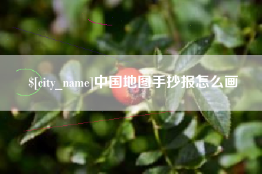 儋州中国地图手抄报怎么画