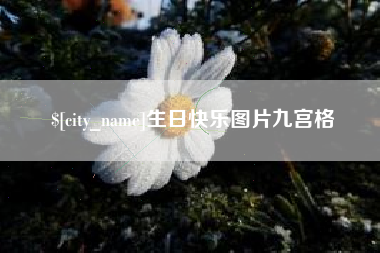 儋州生日快乐图片九宫格