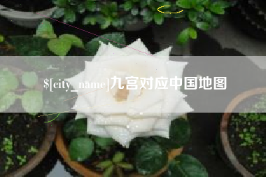 儋州九宫对应中国地图