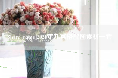 儋州2021年九宫格配图素材一套