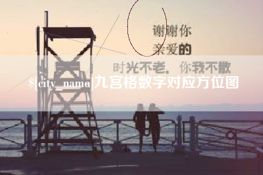 儋州九宫格数字对应方位图