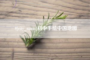 儋州初中手绘中国地图