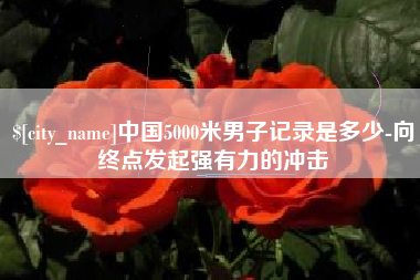 儋州中国5000米男子记录是多少-向终点发起强有力的冲击