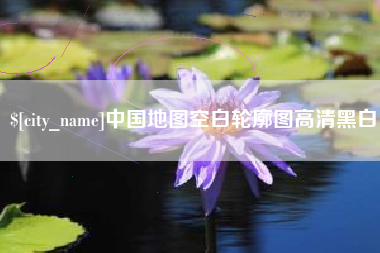 儋州中国地图空白轮廓图高清黑白