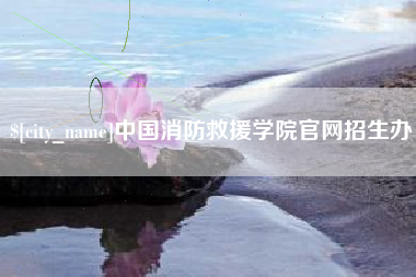 儋州中国消防救援学院官网招生办