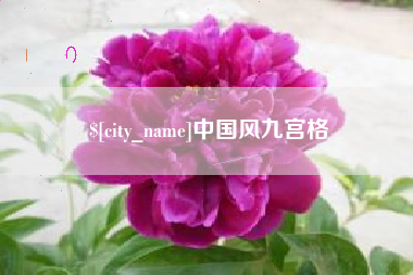 儋州中国风九宫格
