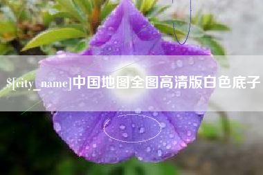 儋州中国地图全图高清版白色底子