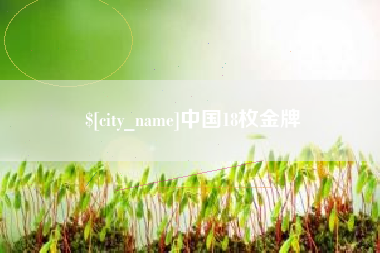儋州中国18枚金牌