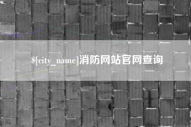 儋州消防网站官网查询