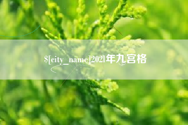 儋州202l年九宫格