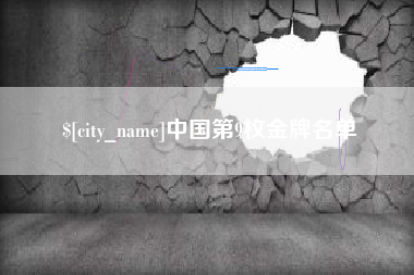 儋州中国第9枚金牌名单