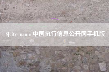 儋州中国执行信息公开网手机版