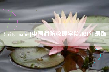 儋州中国消防救援学院2021年录取