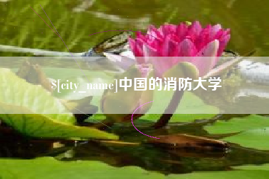 儋州中国的消防大学