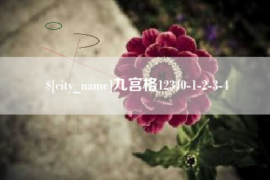 儋州九宫格12340-1-2-3-4