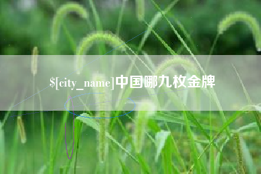 儋州中国哪九枚金牌
