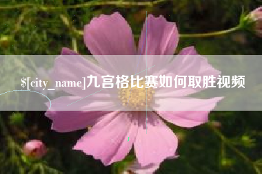 儋州九宫格比赛如何取胜视频