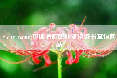 儋州查询消防职业资格证书真伪网站